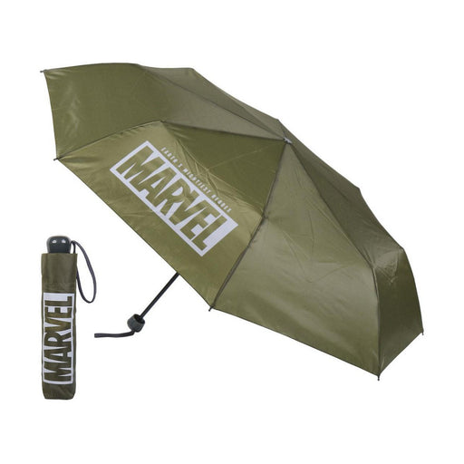 Faltbarer Regenschirm Marvel grün (Ø 97 cm)
