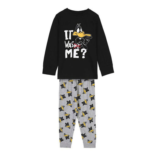 Schlafanzug Für Kinder Looney Tunes Schwarz