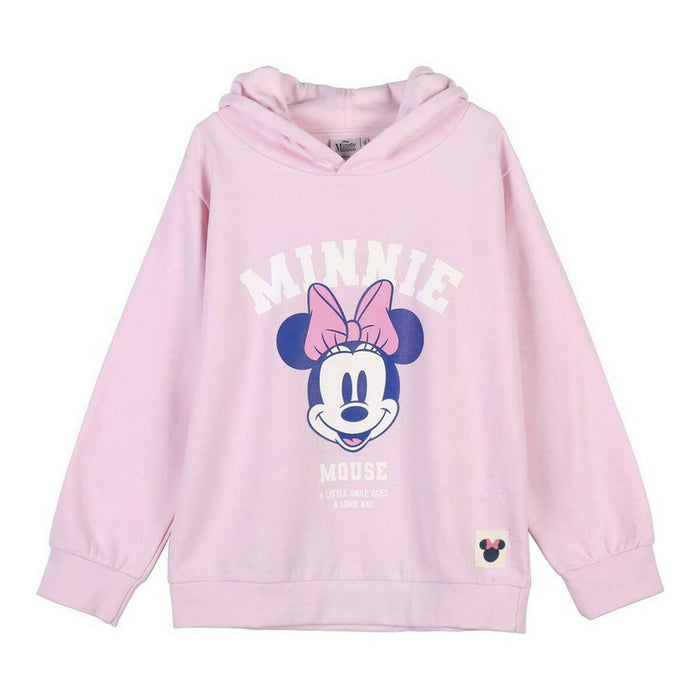Kinder-Sweatshirt Minnie Mouse Rosa