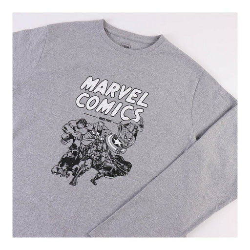 Schlafanzug Marvel Grau (Erwachsene) Herren
