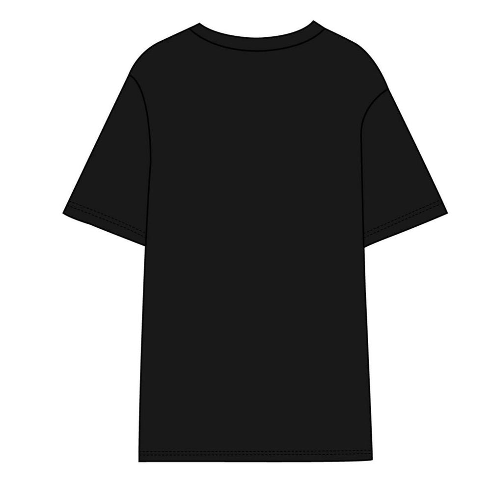 Unisex Kurzarm-T-Shirt Rick and Morty Schwarz