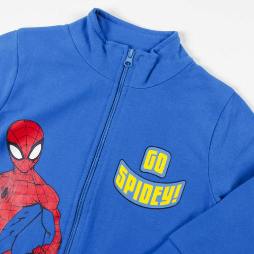 Kinder-Trainingsanzug Spider-Man Blau