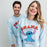 Unisex Sweater ohne Kapuze Stitch Hellblau