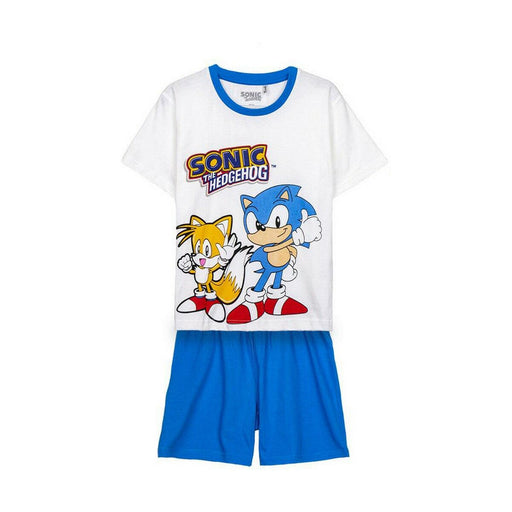 Schlafanzug Für Kinder Sonic Blau Hellblau