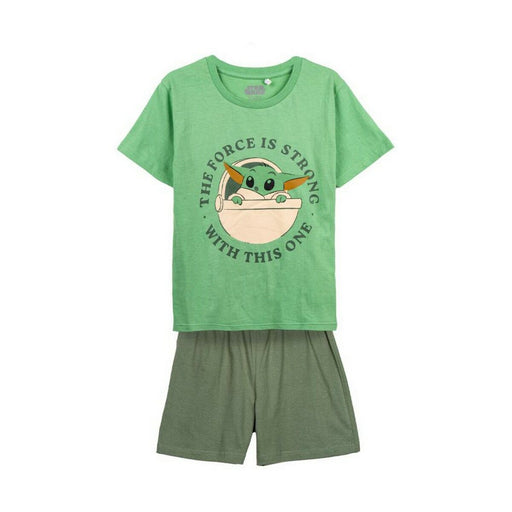 Schlafanzug Für Kinder The Mandalorian grün