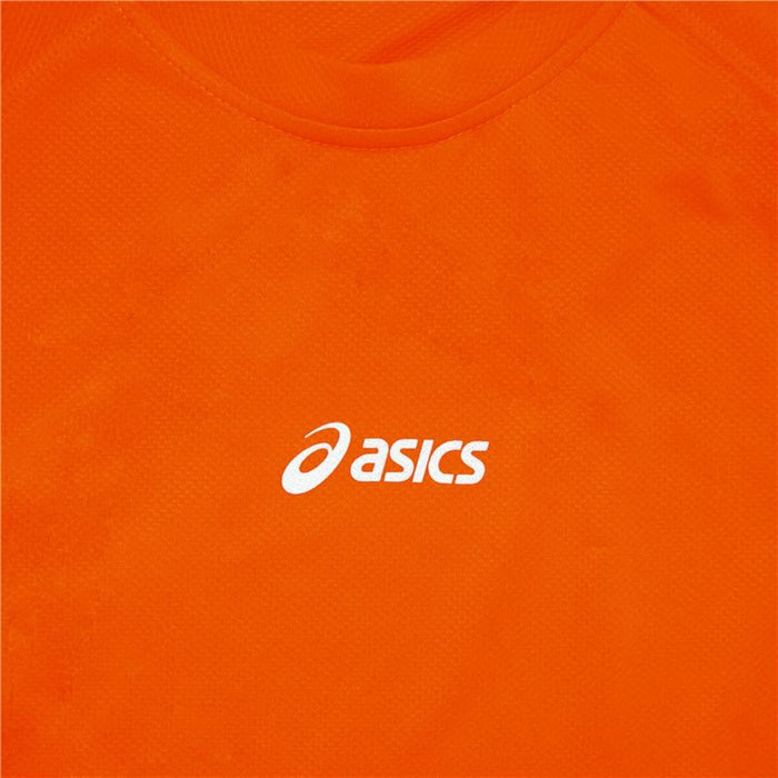 Herren Langarm-T-Shirt Asics Hermes Orange
