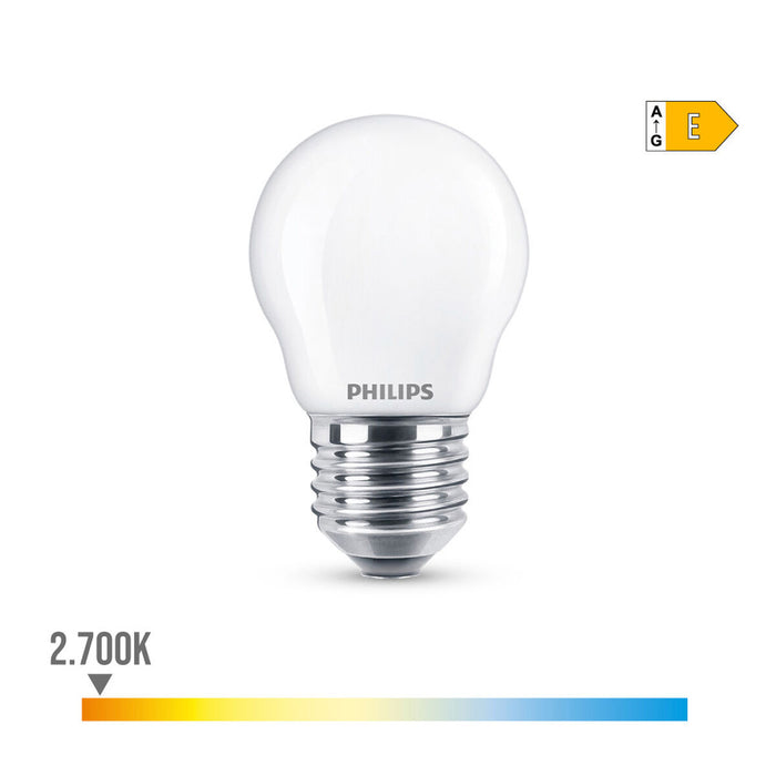 LED-Lampe Philips E 6,5 W 60 W E27 806 lm 4,5 x 7,8 cm (2700 K)