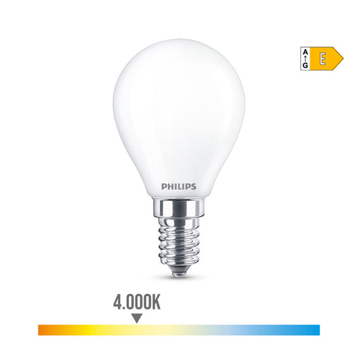 LED-Lampe Philips E 6.5 W 6,5 W 60 W E14 806 lm Ø 4,5 x 8 cm (4000 K)
