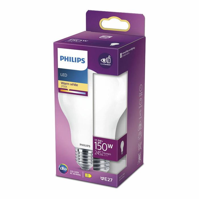 LED-Lampe Philips D 150 W 17,5 W E27 2452 lm 7,5 x 12,1 cm (2700 K)