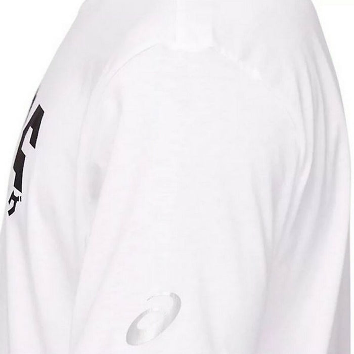 Herren Kurzarm-T-Shirt Asics Katakana Weiß