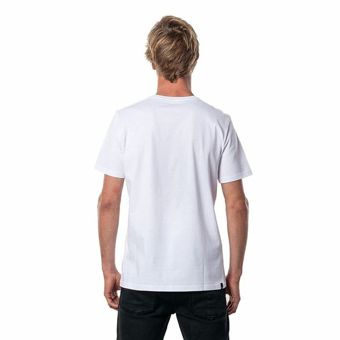 Herren Kurzarm-T-Shirt Rip Curl El Mama Weiß