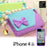 Handtaschenhülle mit Perlenkette für iPhone