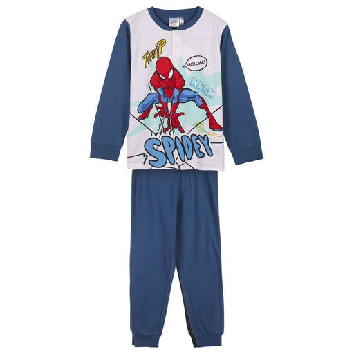 Schlafanzug Für Kinder Spider-Man Dunkelblau