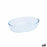 Ofenschüssel Pyrex Classic Vidrio Durchsichtig Glas Oval 26 x 18 x 7 cm (6 Stück)