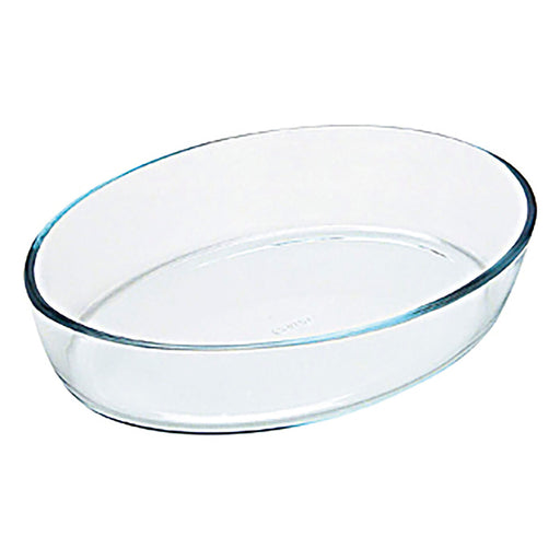 Ofenschüssel Pyrex Classic Oval 35 x 24 x 7 cm Durchsichtig Glas (6 Stück)