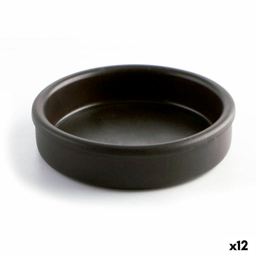 Kochtopf Quid Schwarz aus Keramik (Ø 18 cm) (12 Stück)