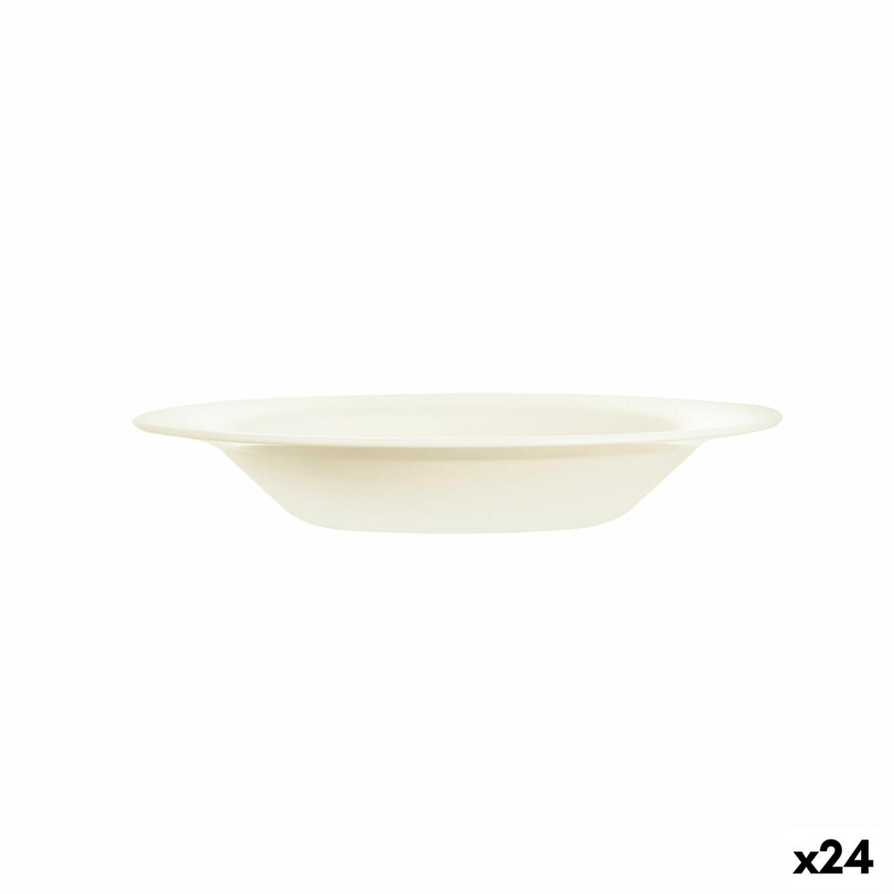 Suppenteller Arcoroc Intensity Beige Glas (22 cm) (24 Stück)