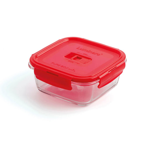 Lunchbox hermetisch Luminarc Pure Box 760 ml Rot Glas (6 Stück)