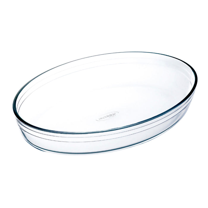 Ofenschüssel Ô Cuisine Ocuisine Vidrio Durchsichtig Glas Oval 35 x 25 x 7 cm (6 Stück)