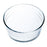 Backform Ô Cuisine Ocuisine Vidrio Soufflé Durchsichtig Glas 22 x 22 x 10 cm (4 Stück)