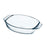 Ofenschüssel Pyrex Irresistible Durchsichtig Glas Oval 35,1 x 24,1 x 6,9 cm (6 Stück)