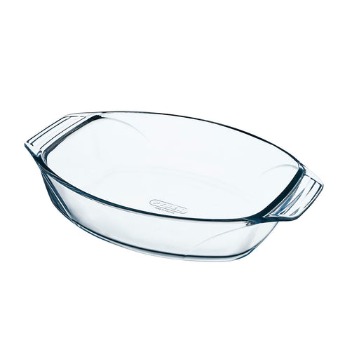 Ofenschüssel Pyrex Irresistible Oval Durchsichtig Glas 35,1 x 24,1 x 6,9 cm (6 Stück)