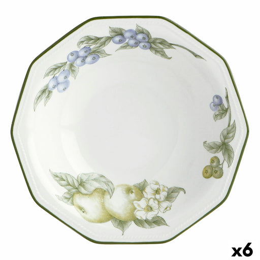 Suppenteller Churchill Victorian Orchard aus Keramik Porcelæn (Ø 20,5 cm) (6 Stück)