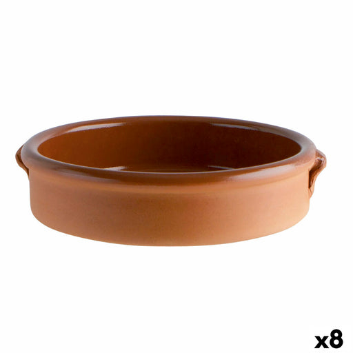 Kochtopf aus Keramik Braun (20 cm) (8 Stück)