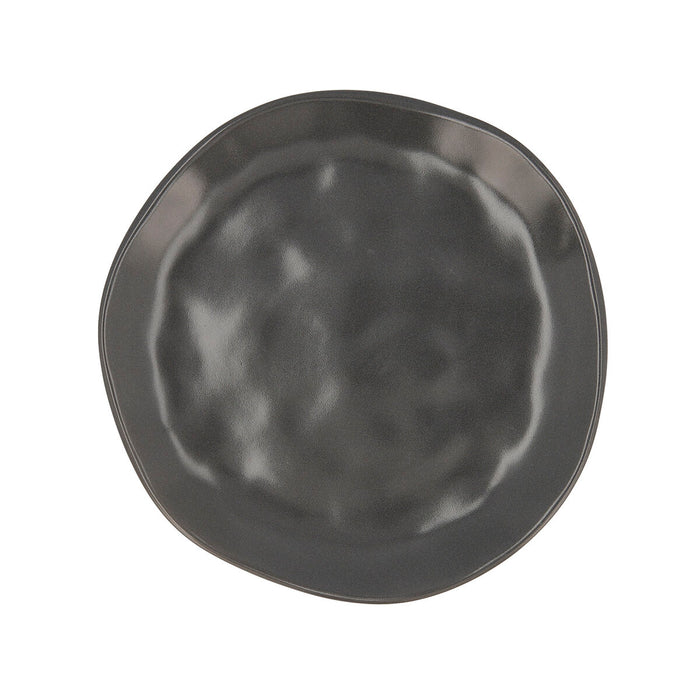Dessertteller Bidasoa Cosmos aus Keramik Schwarz (20 cm) (12 Stück)