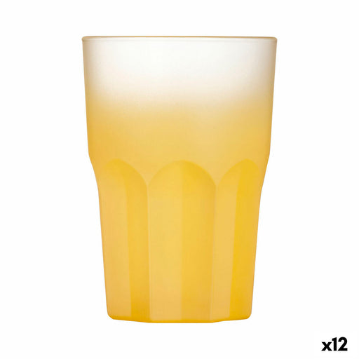 Trinkglas Luminarc Summer Pop Gelb Glas 12 Stück 400 ml