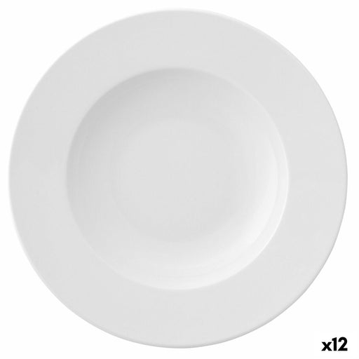Suppenteller Ariane Prime aus Keramik Weiß (23 cm) (12 Stück)