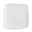 Flacher Teller Ariane Vital Square karriert Weiß aus Keramik 30 x 22 cm (6 Stück)