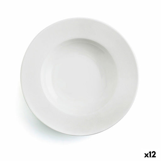 Suppenteller Ariane Orba aus Keramik Weiß 23 cm (12 Stück)