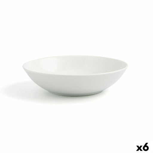 Suppenteller Ariane Vital Coupe Weiß aus Keramik Ø 21 cm (6 Stück)
