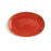 Kochschüssel Ariane Terra Oval aus Keramik Rot (Ø 32 cm) (6 Stück)