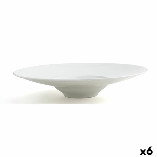 Suppenteller Ariane Gourmet Weiß aus Keramik Ø 29 cm (6 Stück)