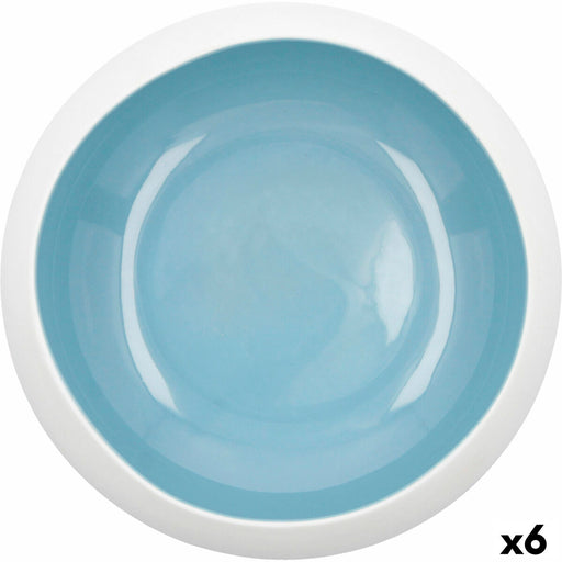 Schale Ariane Organic aus Keramik Blau (16 cm) (6 Stück)
