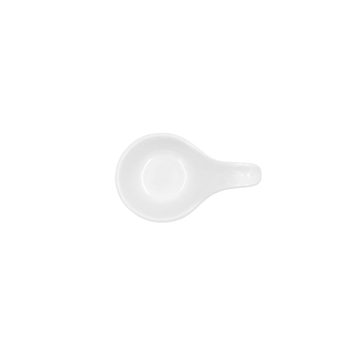 Schüssel Ariane Alaska 9,6 x 5,9 cm Löffel Mini aus Keramik Weiß (18 Stück)