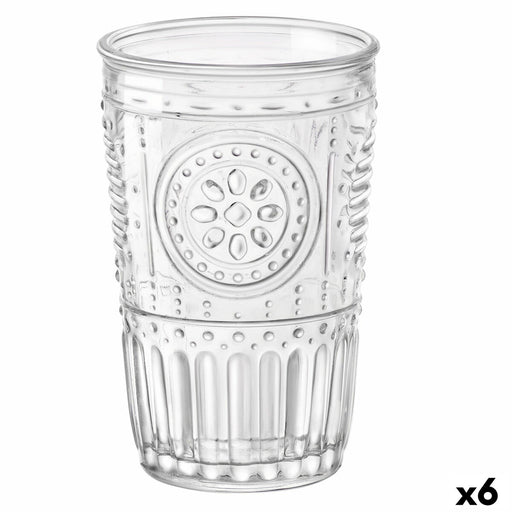 Trinkglas Bormioli Rocco Romantic Durchsichtig Glas 340 ml (6 Stück)