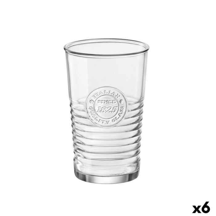 Trinkglas Bormioli Rocco Officina Durchsichtig Glas 475 ml (6 Stück)