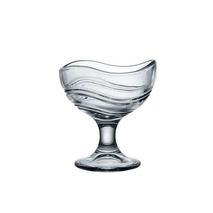 Eiscreme- und Milchshakes-Becher Bormioli Rocco Acapulco Durchsichtig Glas (330 ml) (6 Stück)