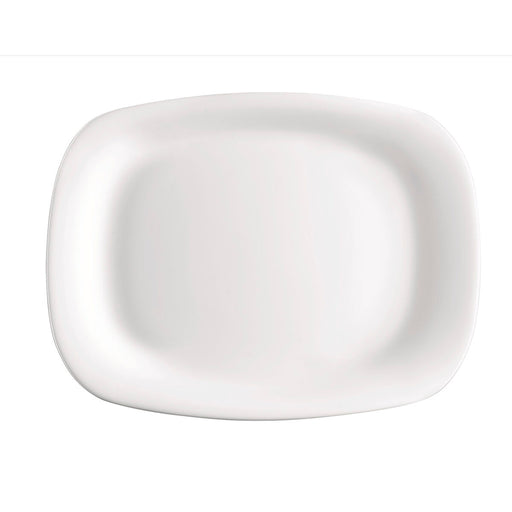 Kochschüssel Bormioli Rocco Parma rechteckig Weiß Glas 20 x 28 cm (24 Stück)