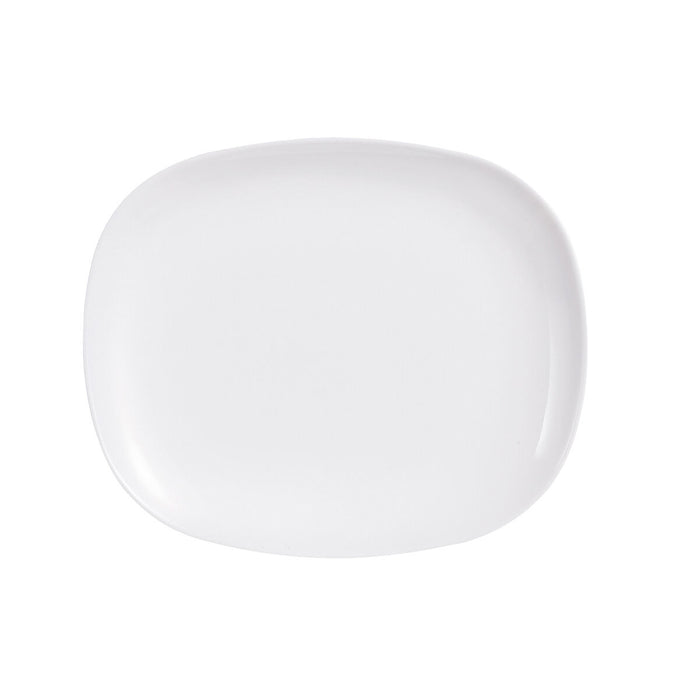 Kochschüssel Luminarc Sweet Line rechteckig Weiß Glas (28 x 33 cm) (24 Stück)