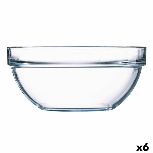 Schale Luminarc Apilable Durchsichtig Glas Ø 17 cm (6 Stück)