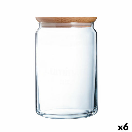 Topf Luminarc Pav Durchsichtig Glas (2 L) (6 Stück)