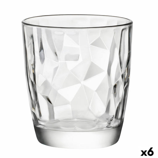 Trinkglas Bormioli Rocco Diamond Glas 390 ml (6 Stück) (Pack 6x)