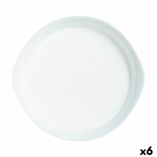 Kochschüssel Luminarc Smart Cuisine kreisförmig Weiß Glas Ø 28 cm (6 Stück)