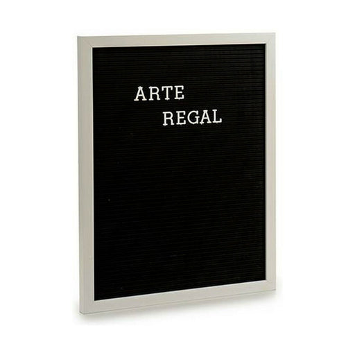 Bild Schwarz Weiß Forum 144 Buchstaben (2,5 x 50,5 x 40,5 cm) (12 Stück)