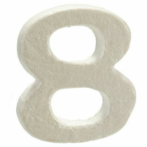 Zahle Zahle 8 polystyrol 2 x 15 x 10 cm (12 Stück)
