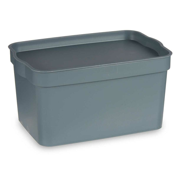 Mehrzweckbox Grau Kunststoff 2,3 L (13,5 x 11 x 20 cm) (24 Stück)